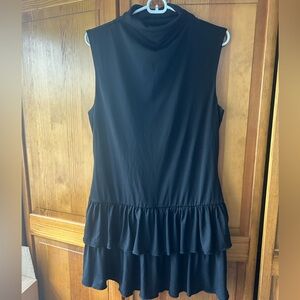 Elegant Black Sleeveless Dress